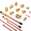 Copper clad steel rod,Earth rod,Copper bonded earth rod Copper bonded ground rod For Earthing System